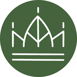 Corona de hojas de Royal Leaf